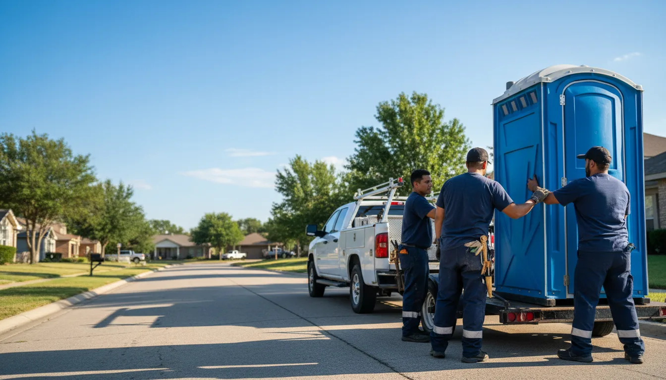 Portable Toilet Rental in Sterling, KS near me